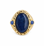 GIA RING SILVER GOLD MIDNIGHT