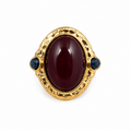 GIA RING GOLD BORDEAUX