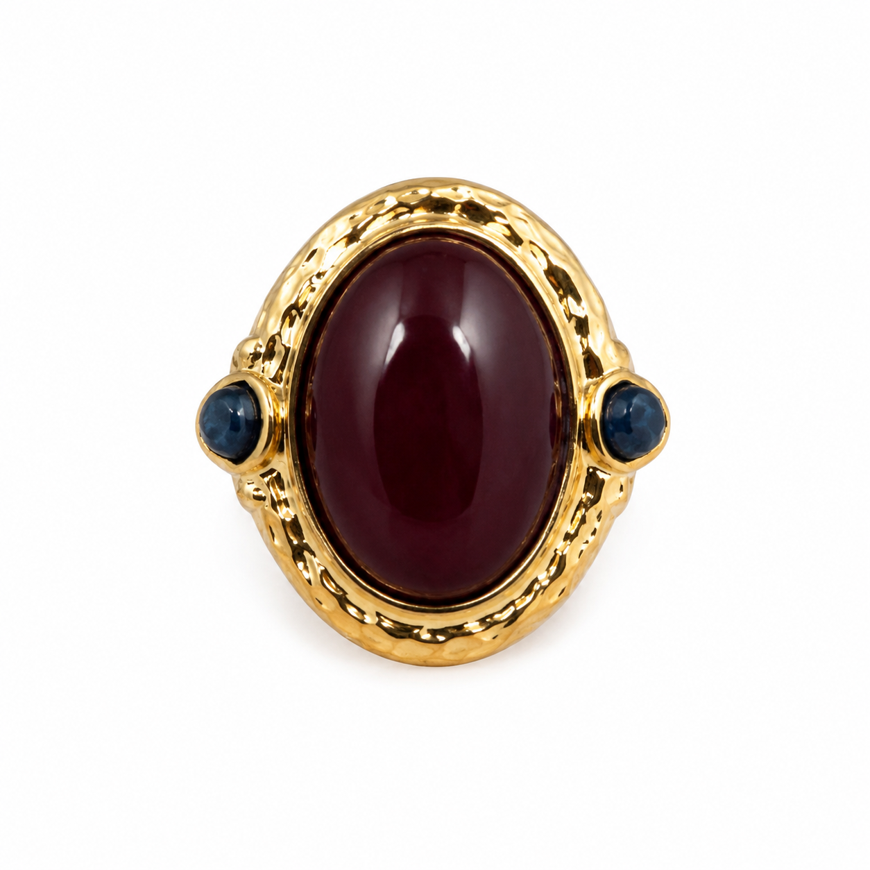 GIA RING GOLD BORDEAUX