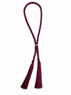 RIVIERA TASSLE NECKLACE BORDEAUX