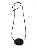 Bean Necklace Onyx