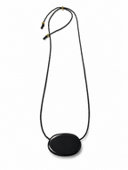 Bean Necklace Onyx