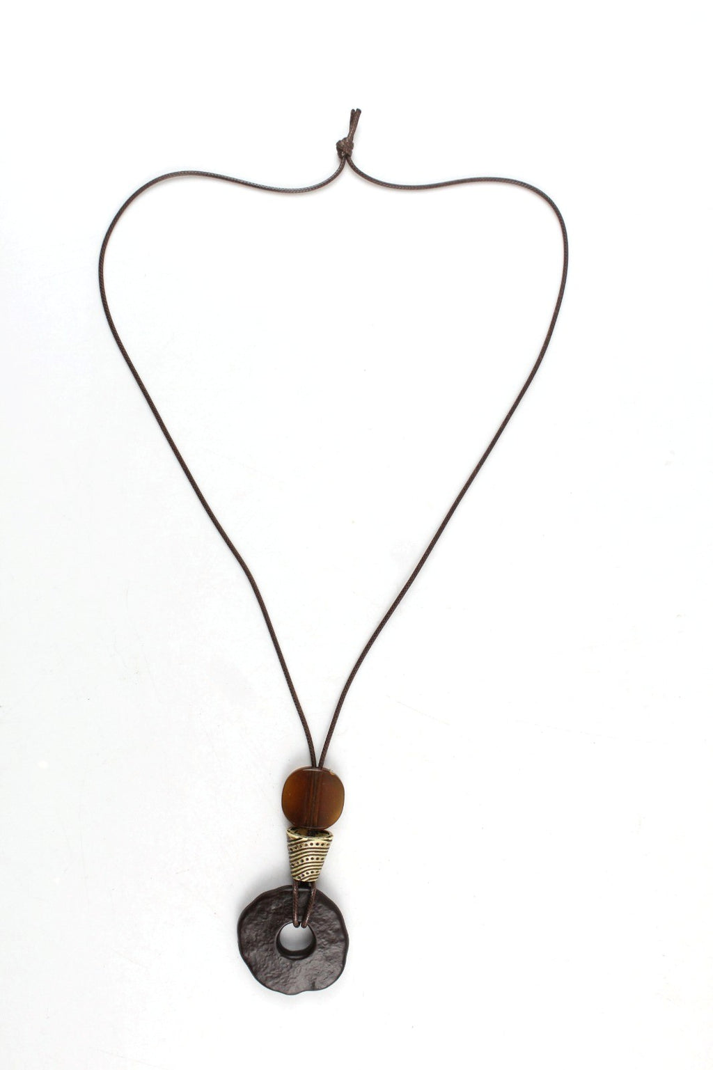 Boho Necklace Brown