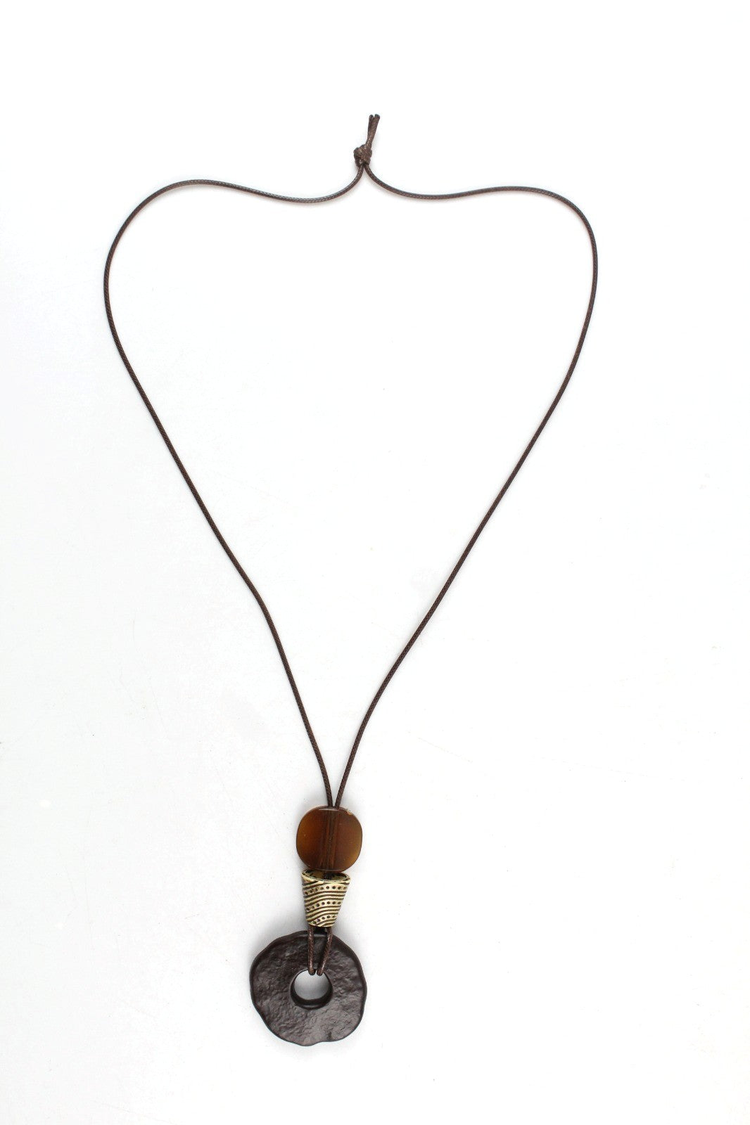 Boho Necklace Brown