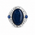 GIA RING SILVER MIDNIGHT