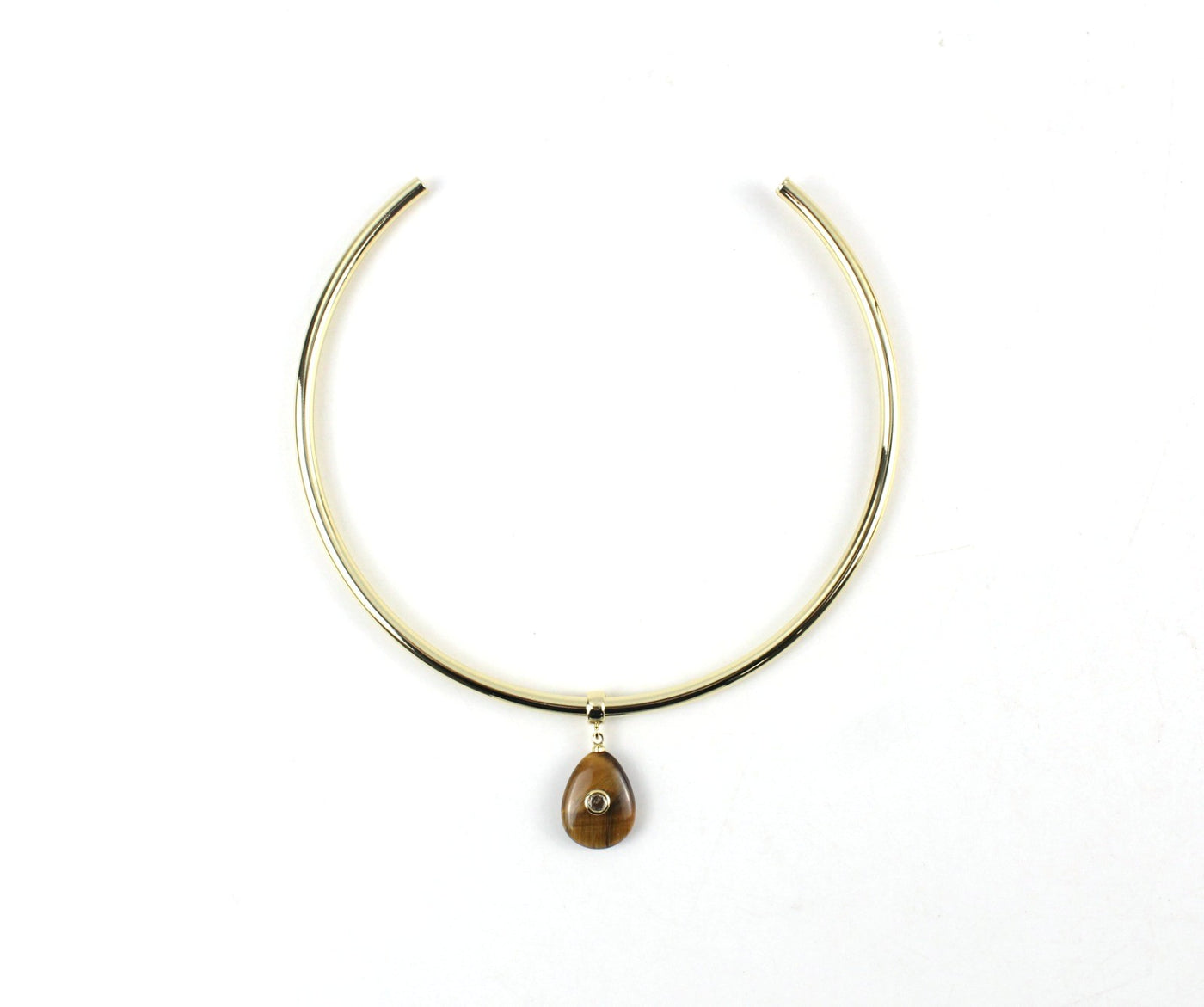 Eclipse Collar Choker Tiger Eye