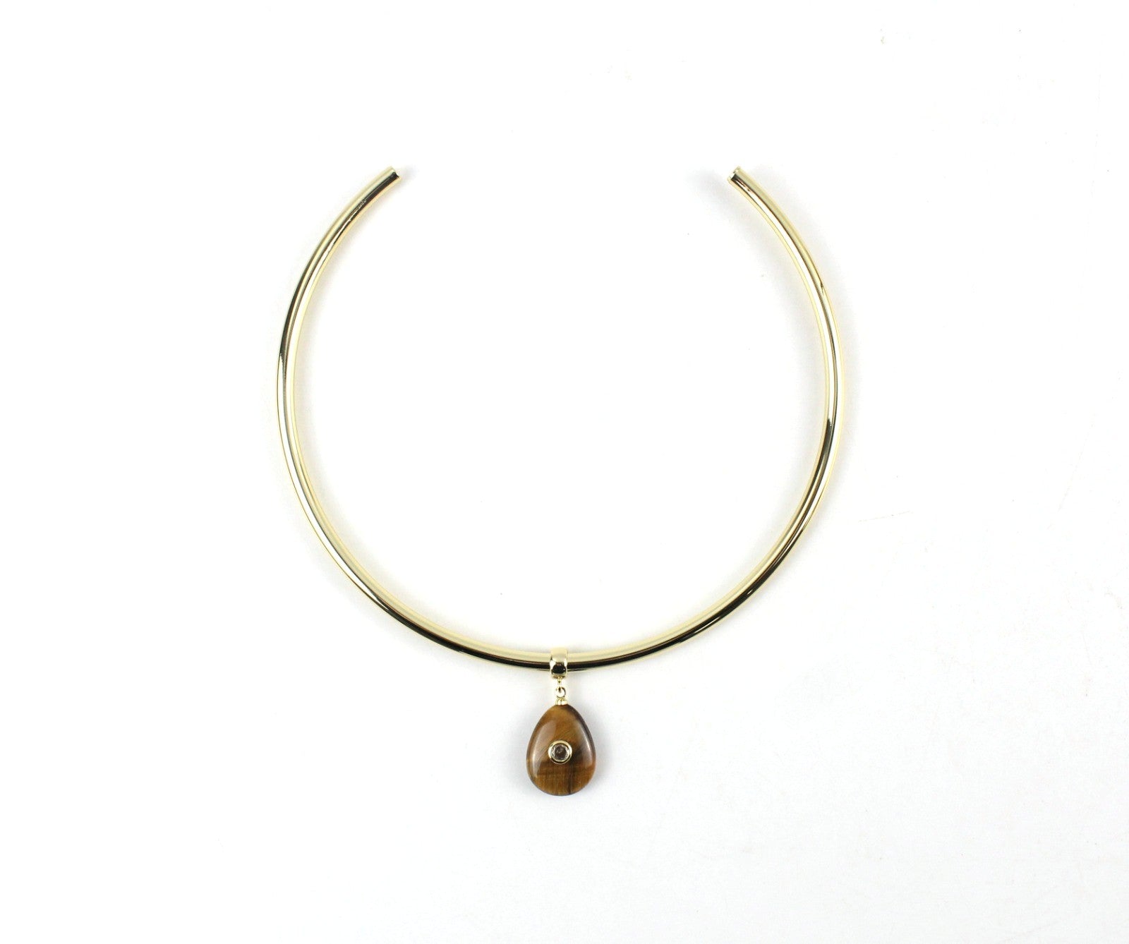 Eclipse Collar Choker Tiger Eye