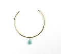 Eclipse Collar Choker Turquoise