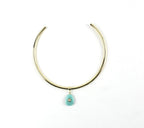 Eclipse Collar Choker Turquoise