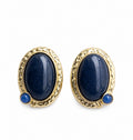 ICON EARRINGS GOLD MIDNIGHT