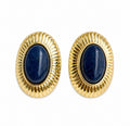 SCARLETT EARRINGS GOLD MIDNIGHT