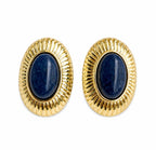 SCARLETT EARRINGS GOLD MIDNIGHT