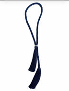 RIVIERA TASSLE NECKLACE MIDNIGHT
