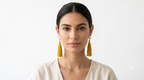 Riviera Tassel Earrings Gold