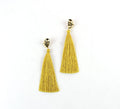 Riviera Tassel Earrings Gold