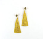 Riviera Tassel Earrings Gold