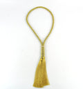 Riviera Tassel Necklace Gold