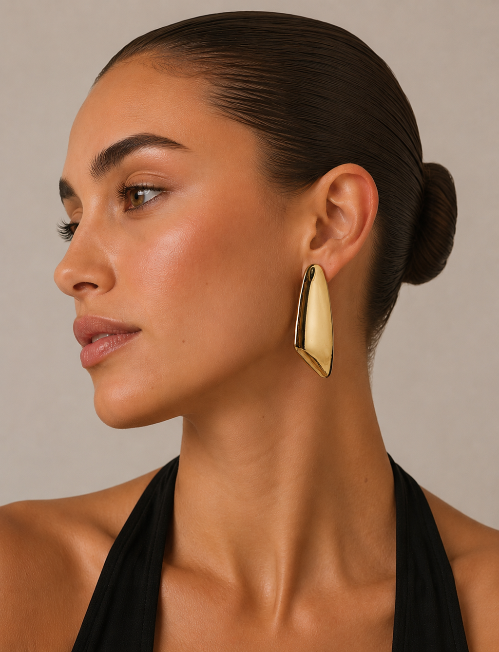 Ryder Earrings Yellow Gold