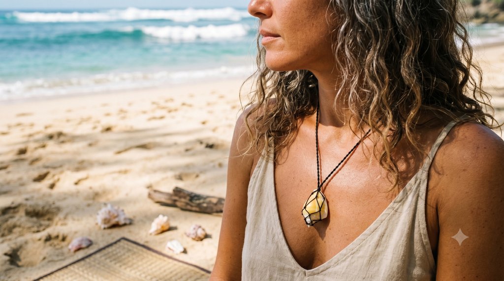 Sandy Shell Necklace